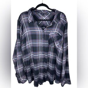 Torrid size 4 women’s top Spring hiking office casual comfy western cowgirl